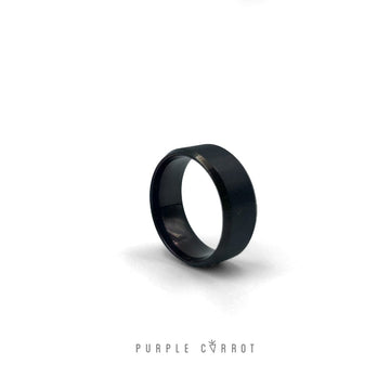 Brushed Black Ring