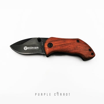 Dark Boker Personalised Wooden Knife