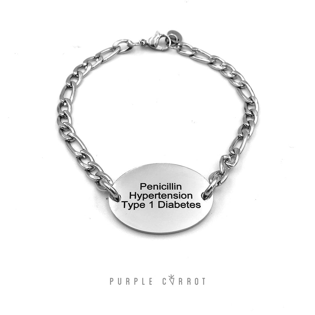 Medical Bracelet | ID Bracelet for Engraving | Medical Alert Jewelry