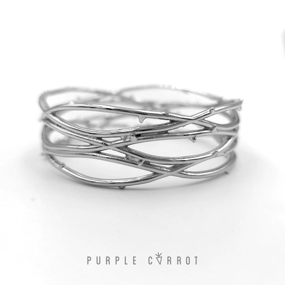 Jesus Crown Series: Designer Bangle - Purple Carrot