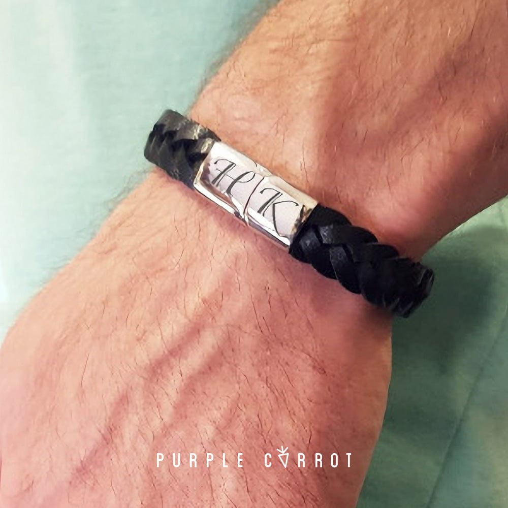 Leather Clip Bracelet