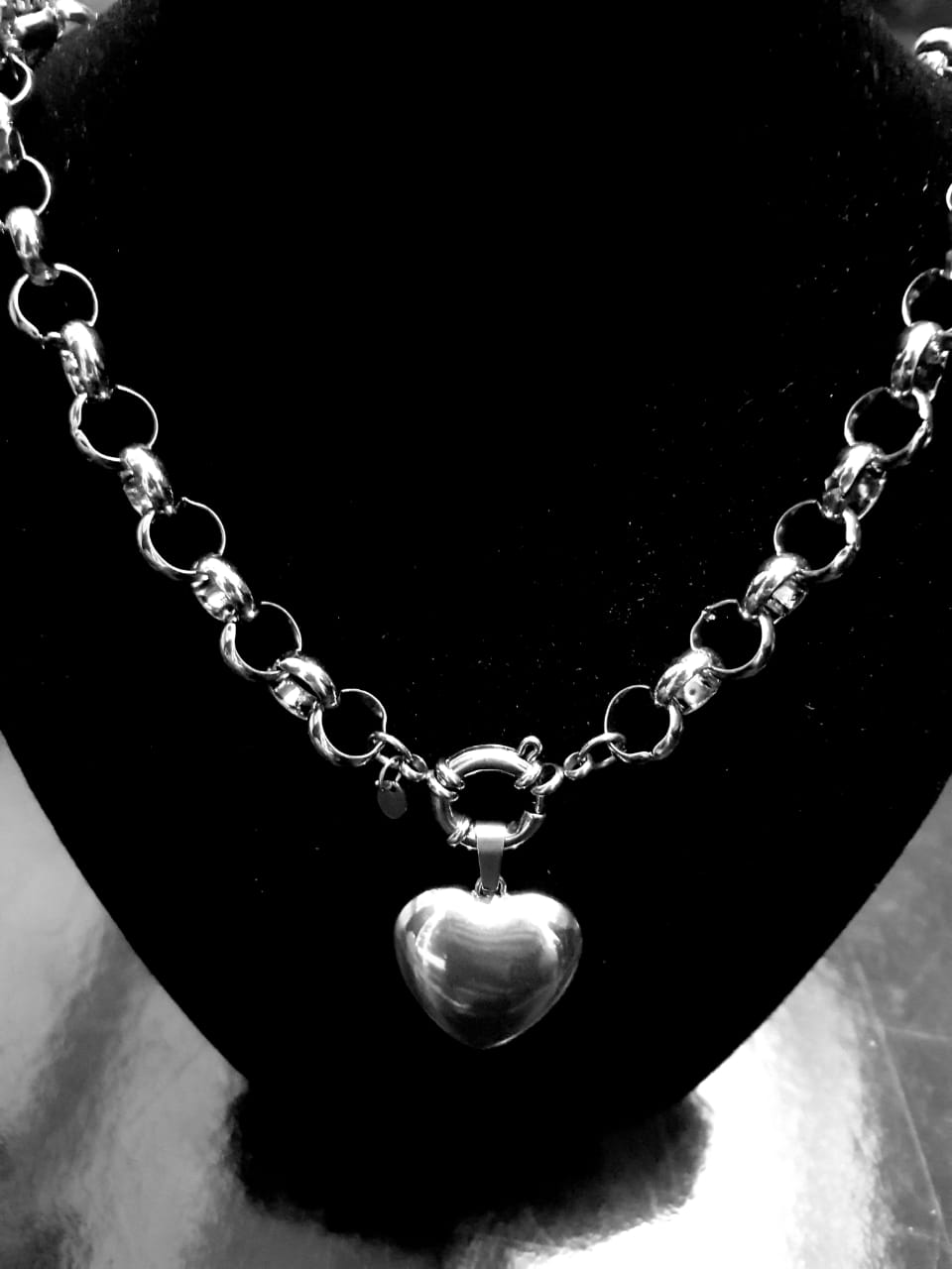 Roly Poly Necklace &amp; heart pendant combo