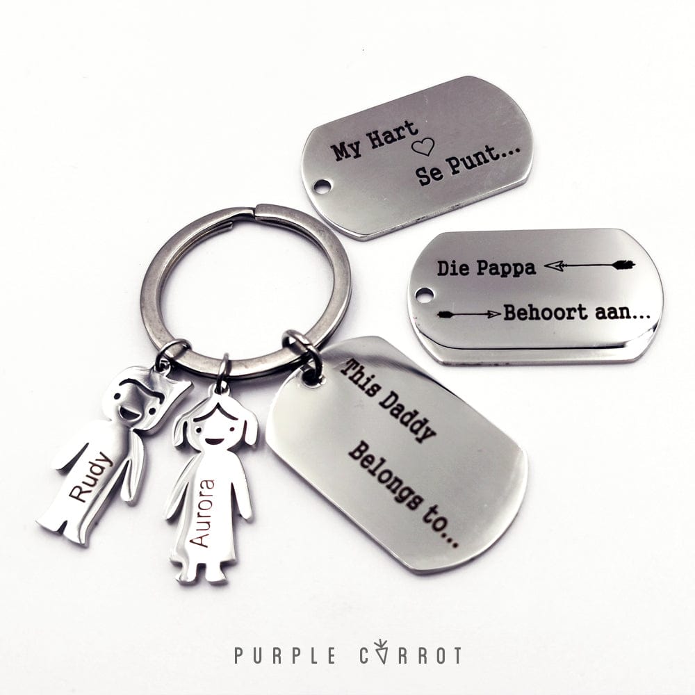 This daddy belongs to and other wording